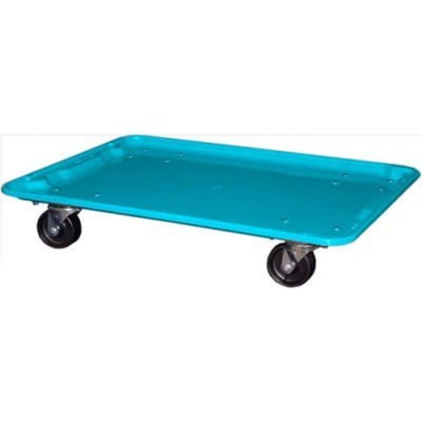 Mfg Tray Molded Fiberglass Toteline Dolly 780638 for 25-1/4" x 18"x 10" Tote, Blue 7806385268
